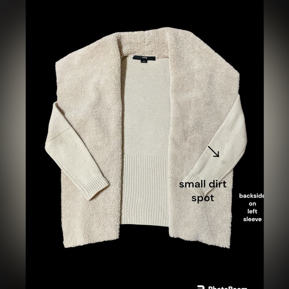 cut25 by Yigal Azrouel Shawl Cardigan.        Faux Fur - Picture 9 of 10